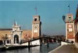 The entrance to the Ancient Shipyard of Venice