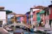 The colorful  houses of Burano 