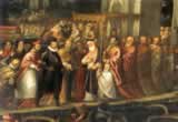 Henry III of France visiting Venice in 1574