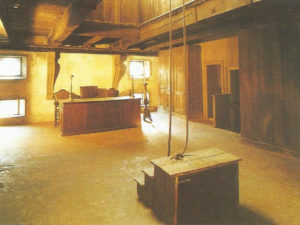 The torture chamber in the Secret Itineraries of the Doge's Palace in Venice